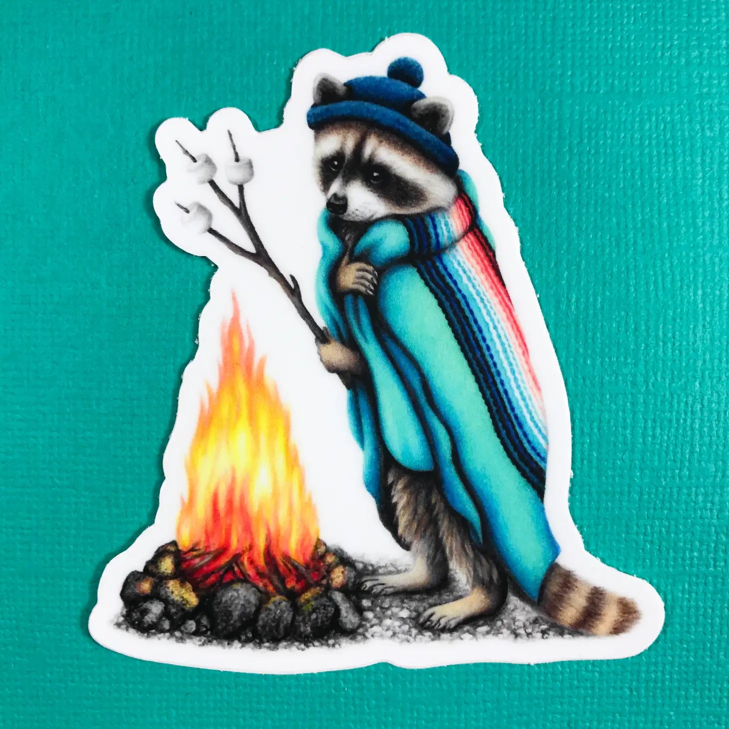Marshmallow Racoon | Sticker