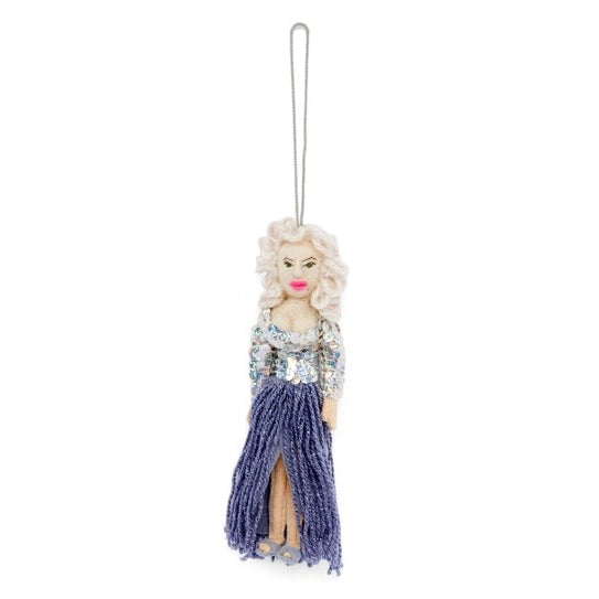 Dolly Parton Felt Ornament