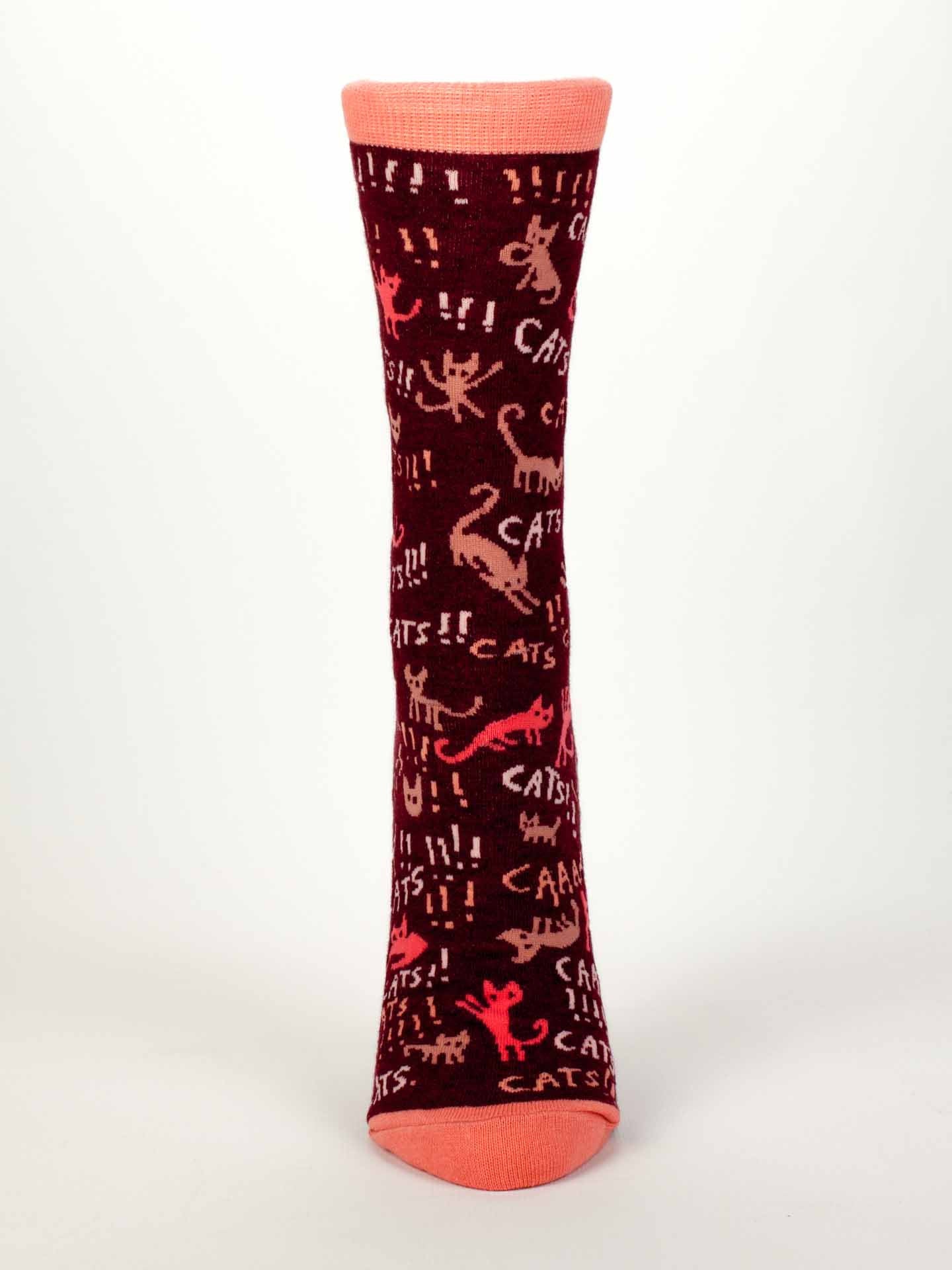 Blue Q Cats Women's Crew Socks