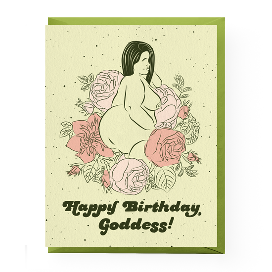 Birthday Goddess | Greeting Card