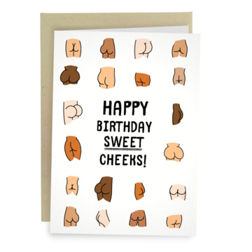 Sweet Cheeks | Greeting Card