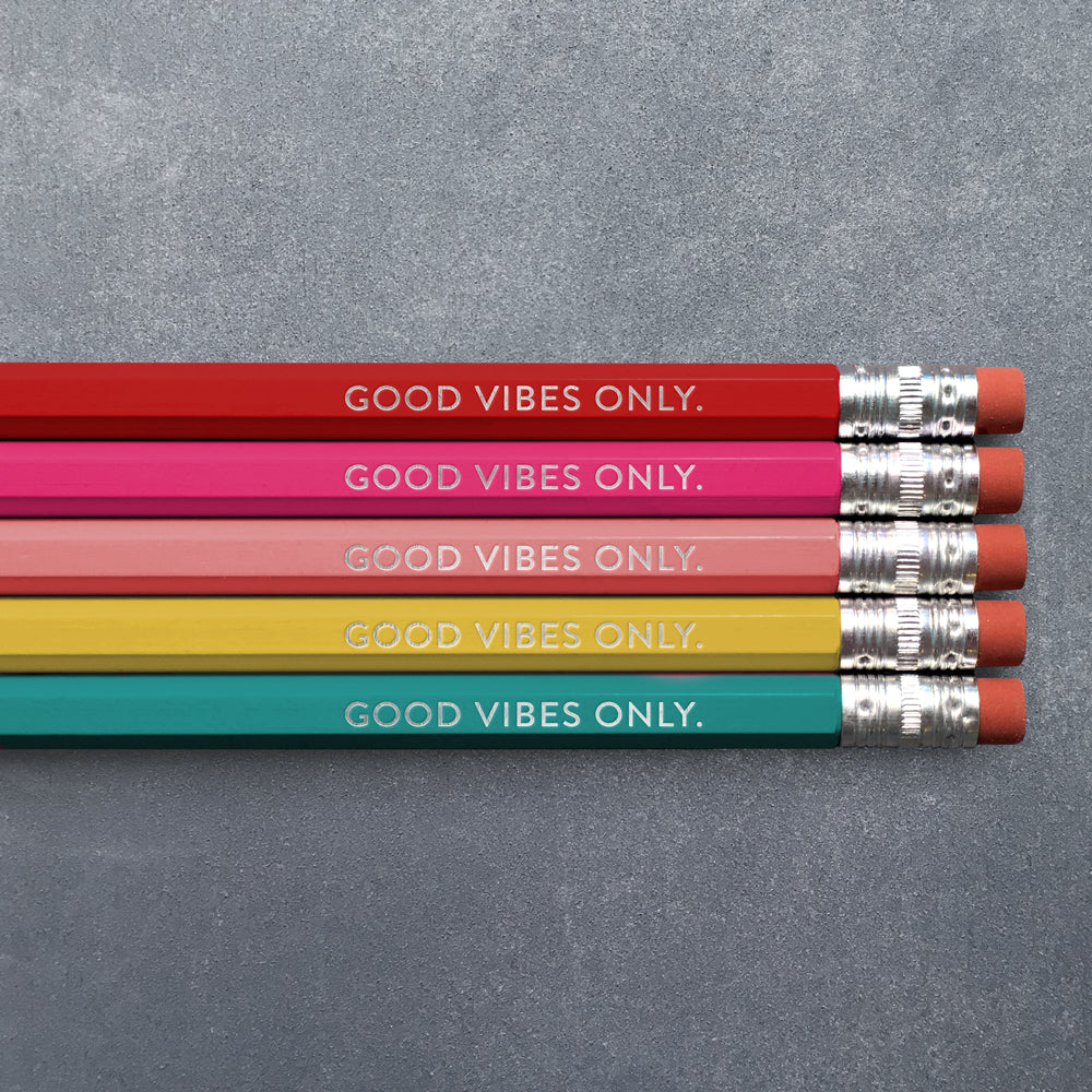 Good Vibes Only Pencils