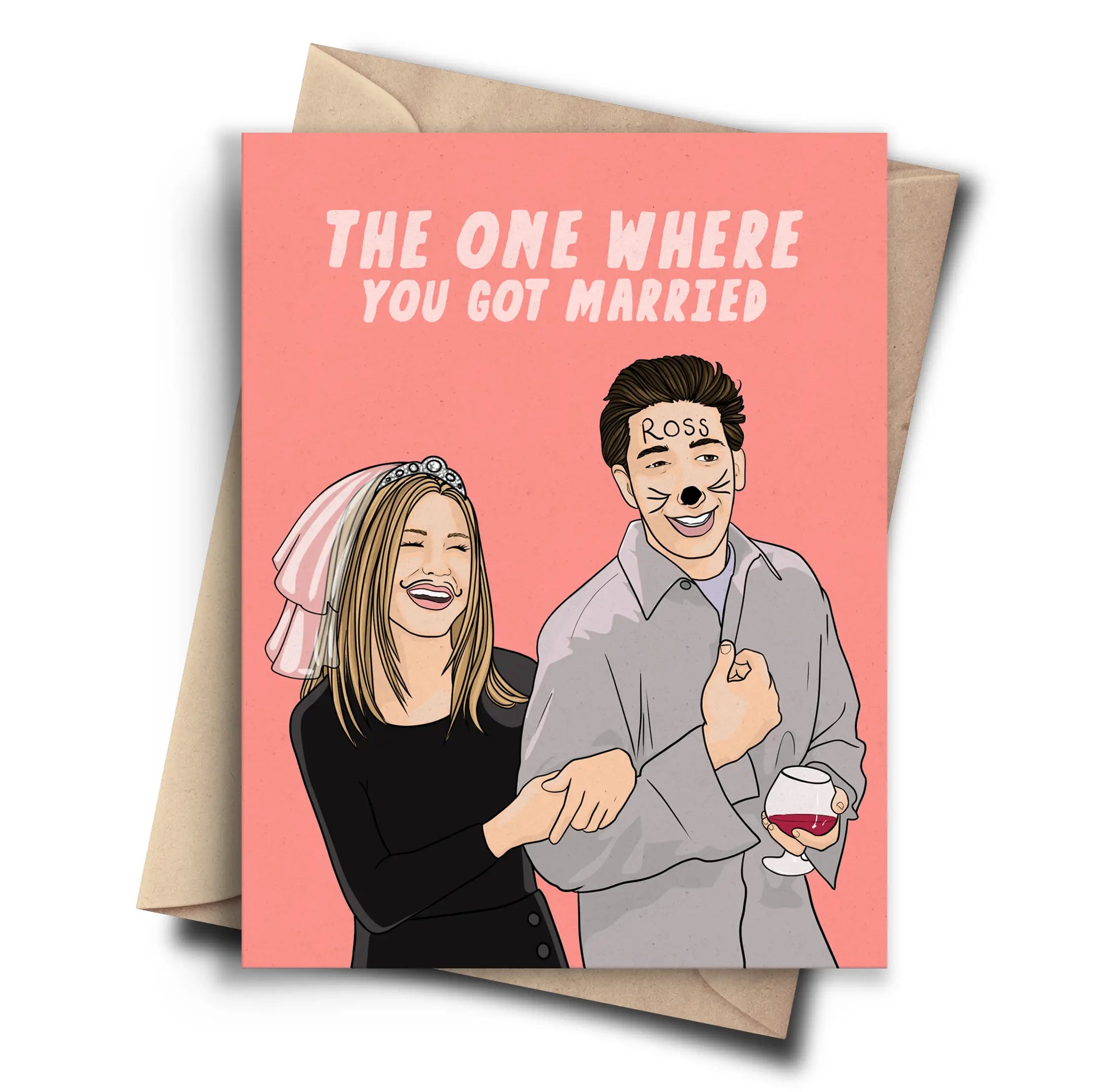 The One Where You Get Married - Greeting Card