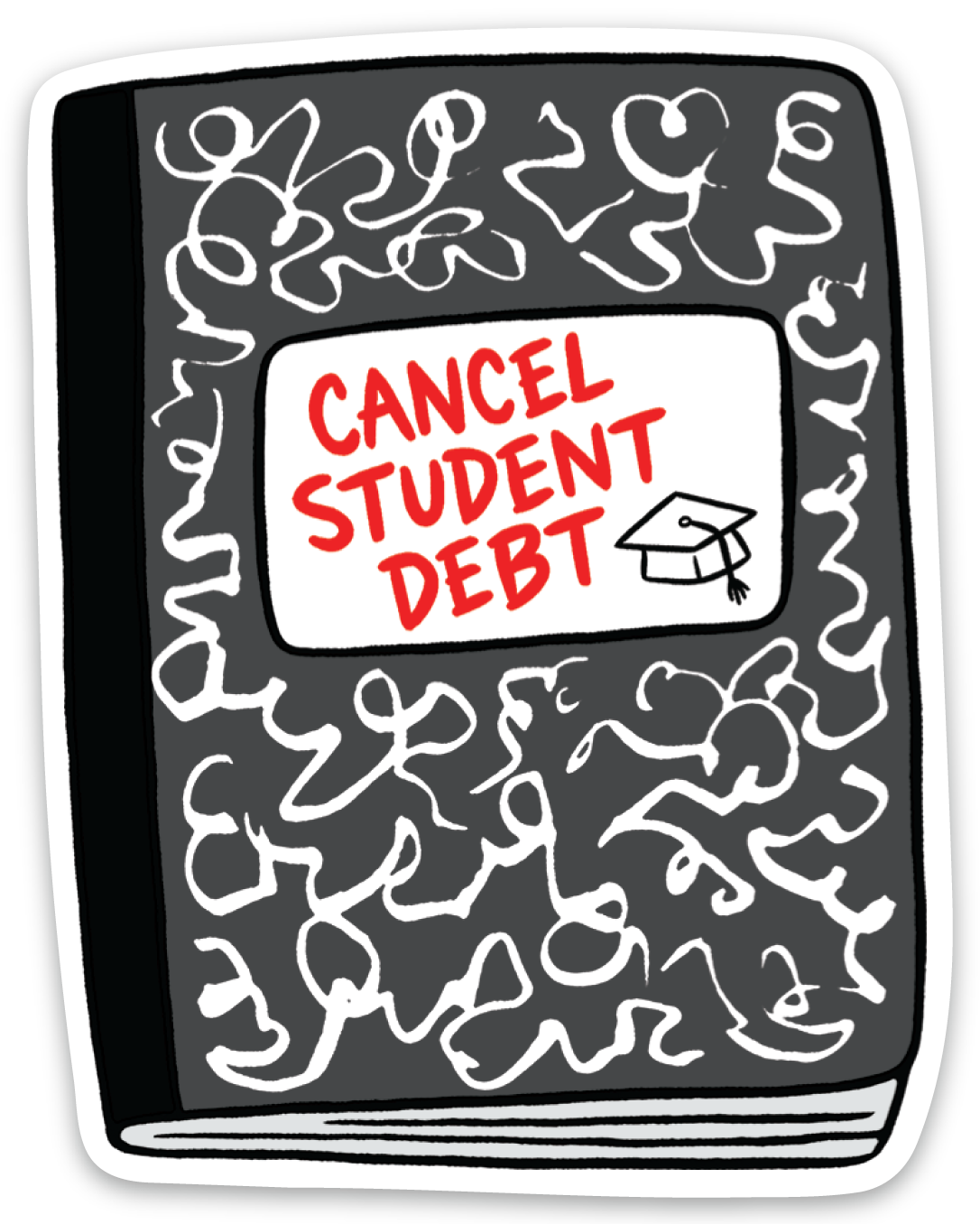 Student Debt Sticker