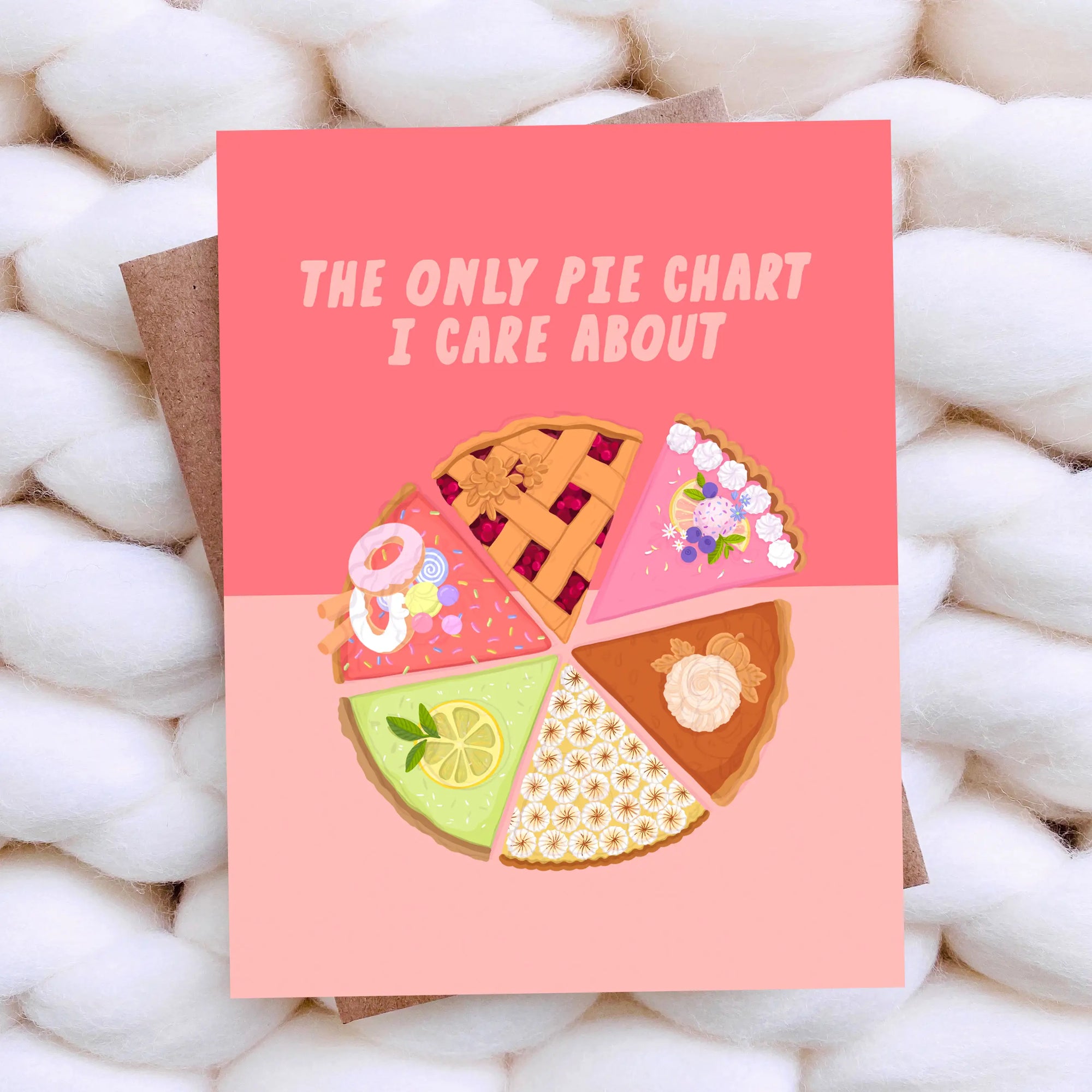 Pie Chart | Greeting Card