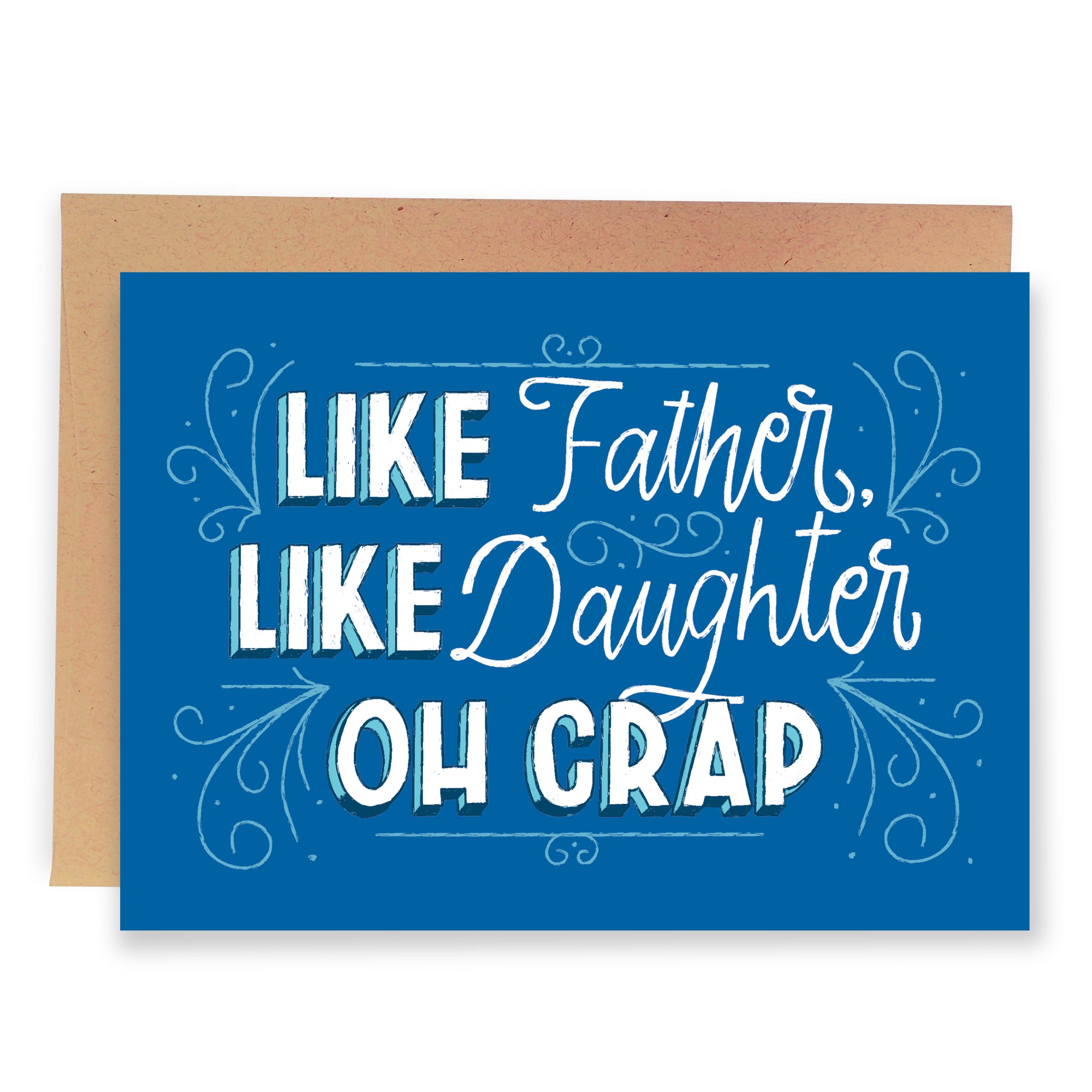 Like Father Like Daughter | Greeting Card