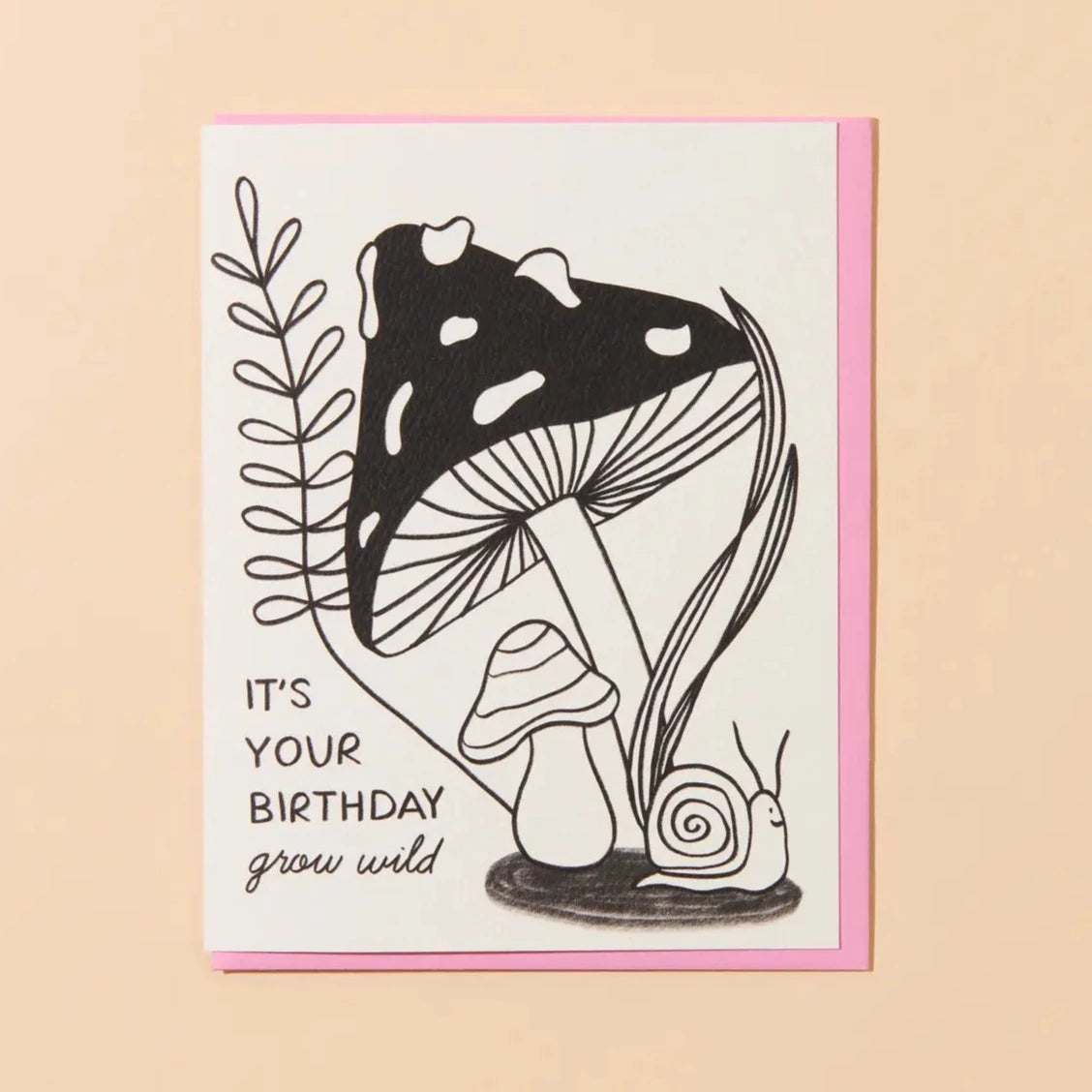 Grow Wild Birthday - Greeting Card