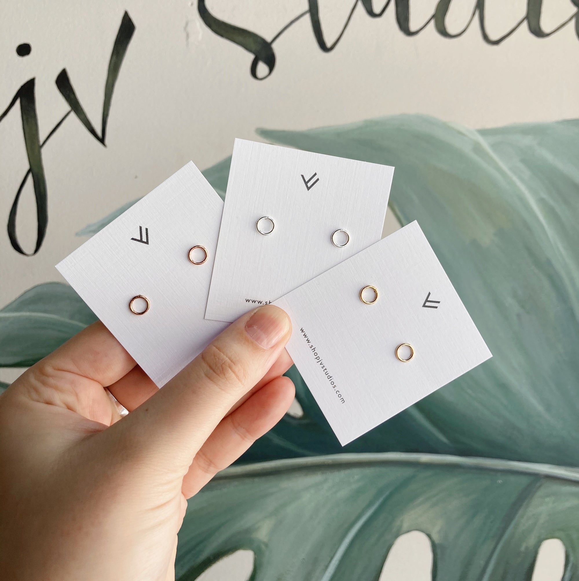 Circle Studs