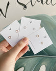 Circle Studs