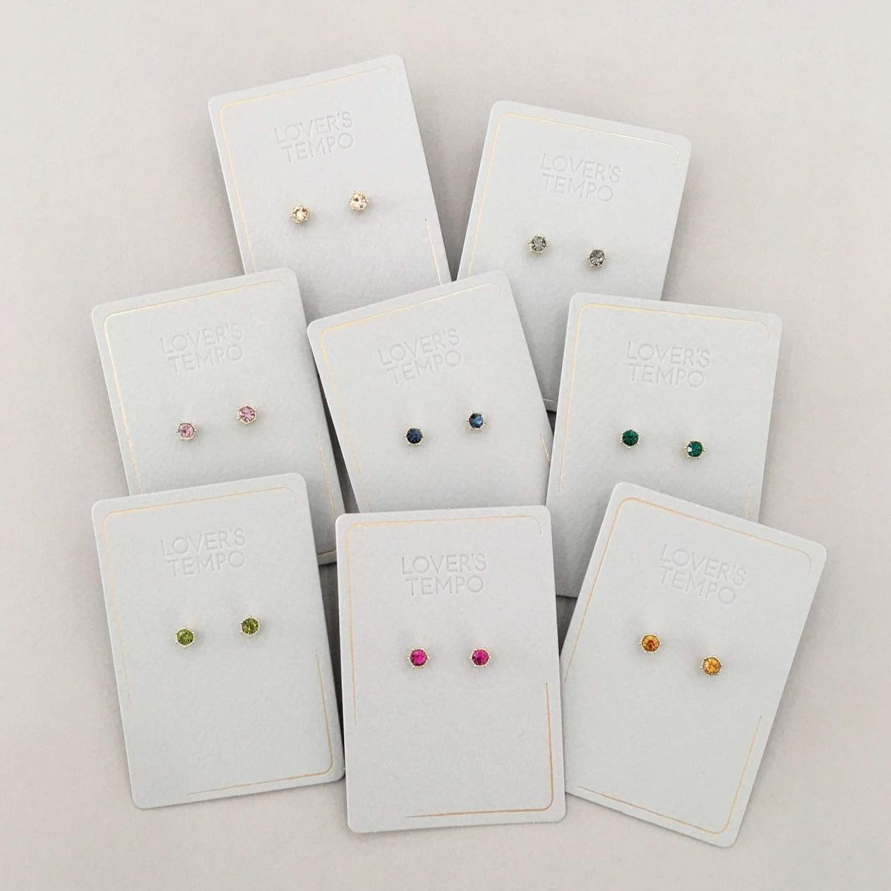 Astrid Stud Earrings (various colours)