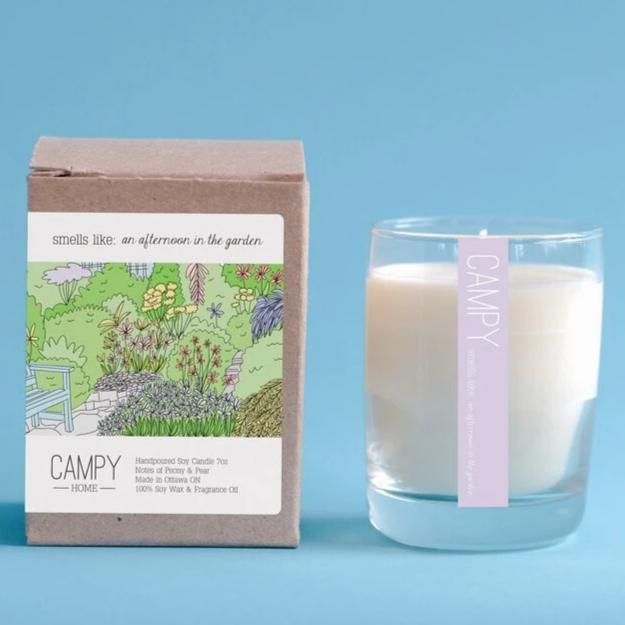 CAMPY CANDLES |Afternoon in the Garden Candle | JV Studios & Boutique