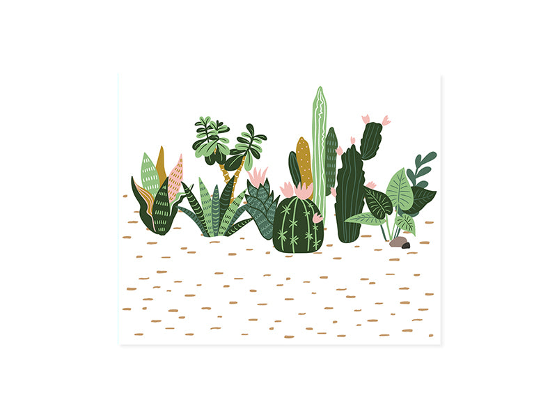 Cactus Terrarium | Pop-Up Card