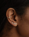 14K Love Lineage Studs | BLUBOHO | JV Studios Boutique