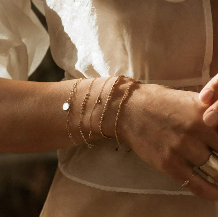 14K Lasso Bracelet | BLUBOHO | JV Studios Boutique