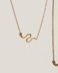 14K Revival Snake Necklace | BLUBOHO | JV Studios Boutique