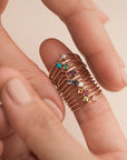 14K Element Ring: Opal