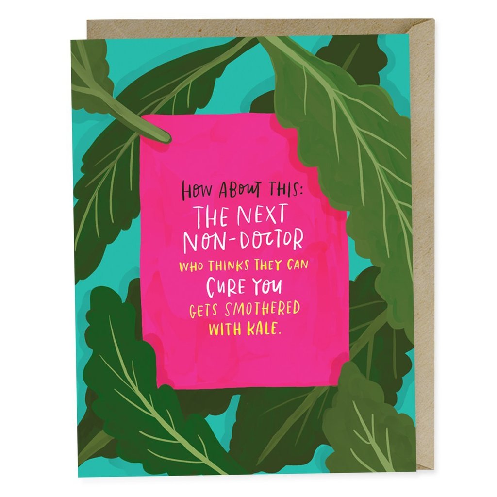 Kale Doctor - Greeting Card