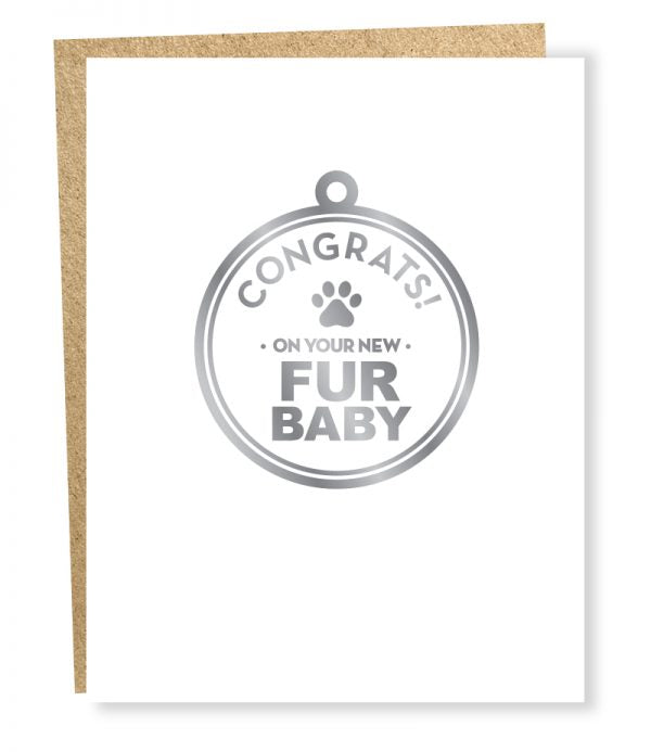 Congrats Fur Baby - Greeting Card