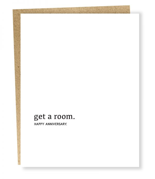 Get A Room - Greeting Card