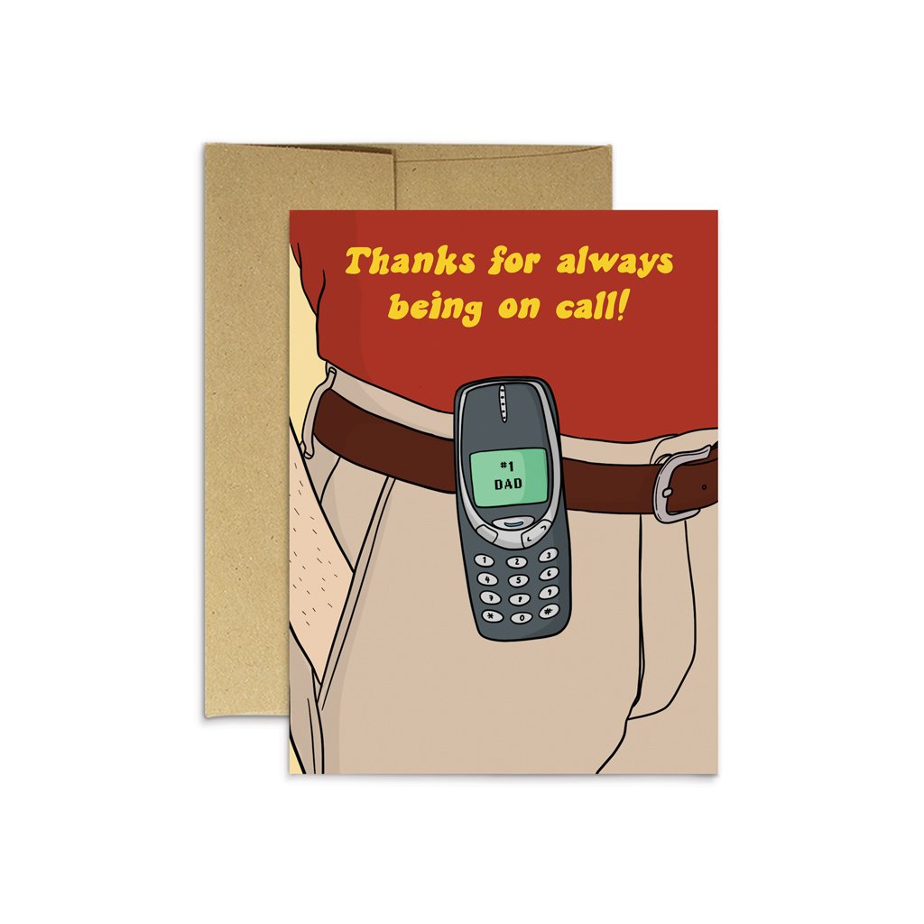 Dad On Call | Greeting Card