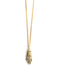 Future In My Hands Necklace: Gold