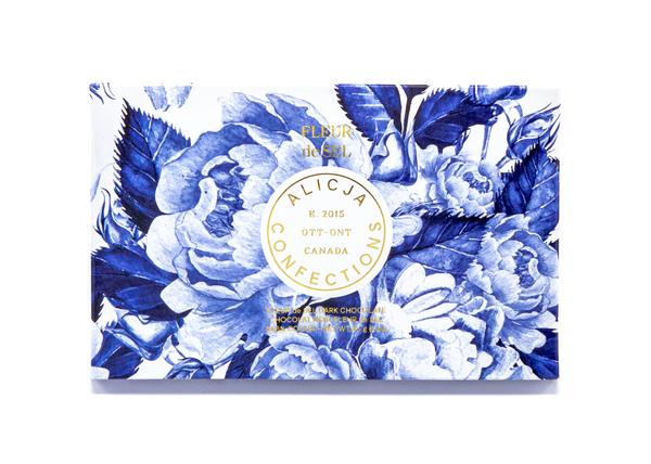 Fleur De Sel - Postcard Chocolate Bar | ALICJA CONFECTIONS