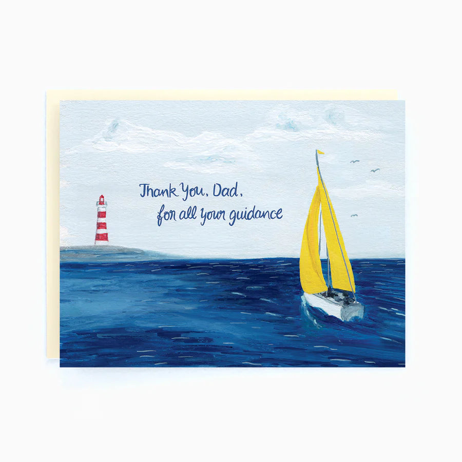 Dad Sailing | Greeting Card