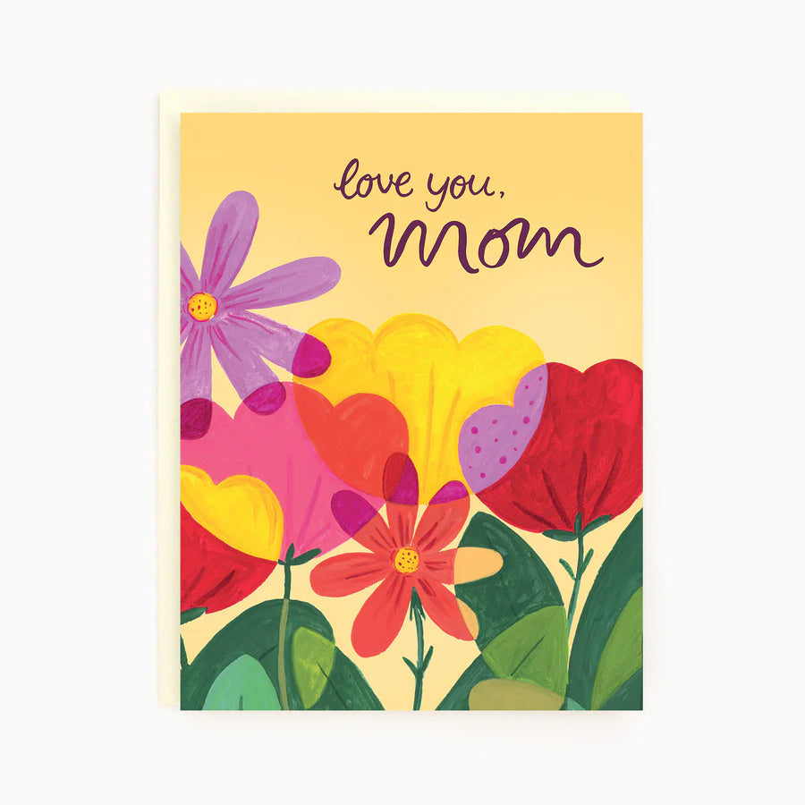 Mom Flower Bunch - Greeting Card