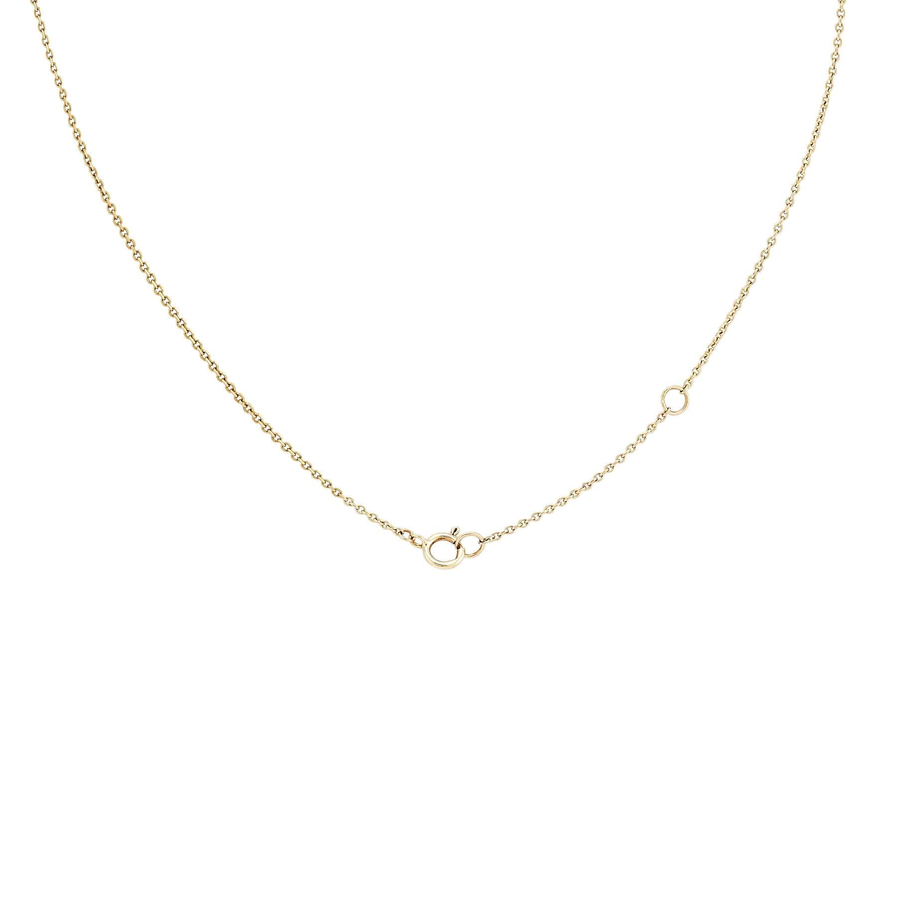 14K Dainty Diamond Nova Necklace | BLUBOHO | JV Studios Boutique