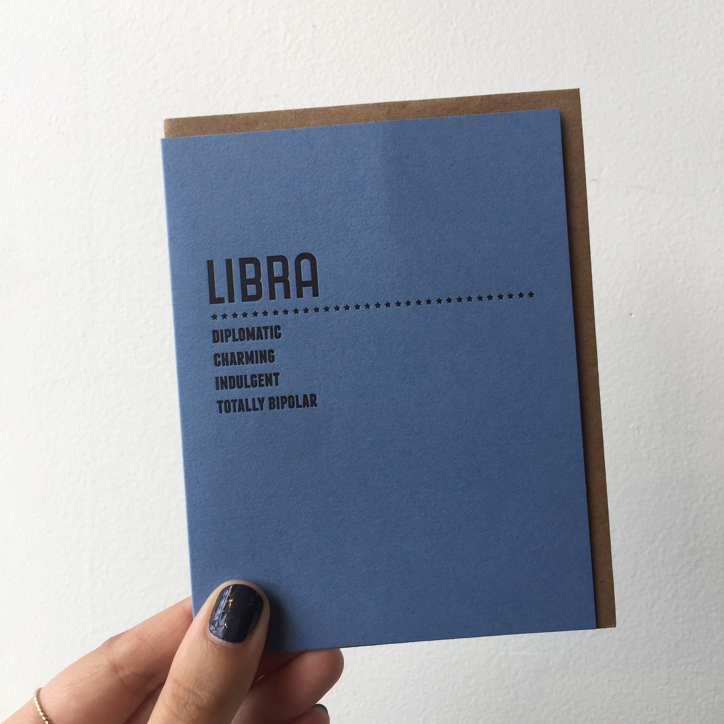 Libra Traits - Greeting Card