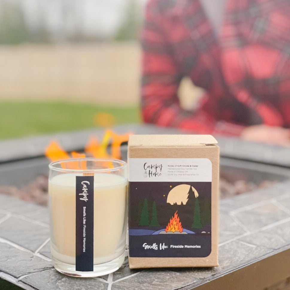 Campy Home | Soy Candle: Fireside Memories