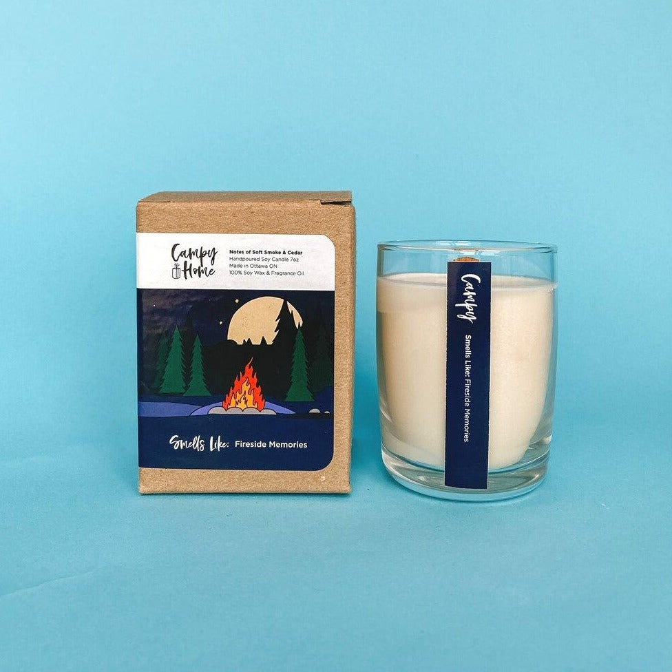 Campy Home | Soy Candle: Fireside Memories