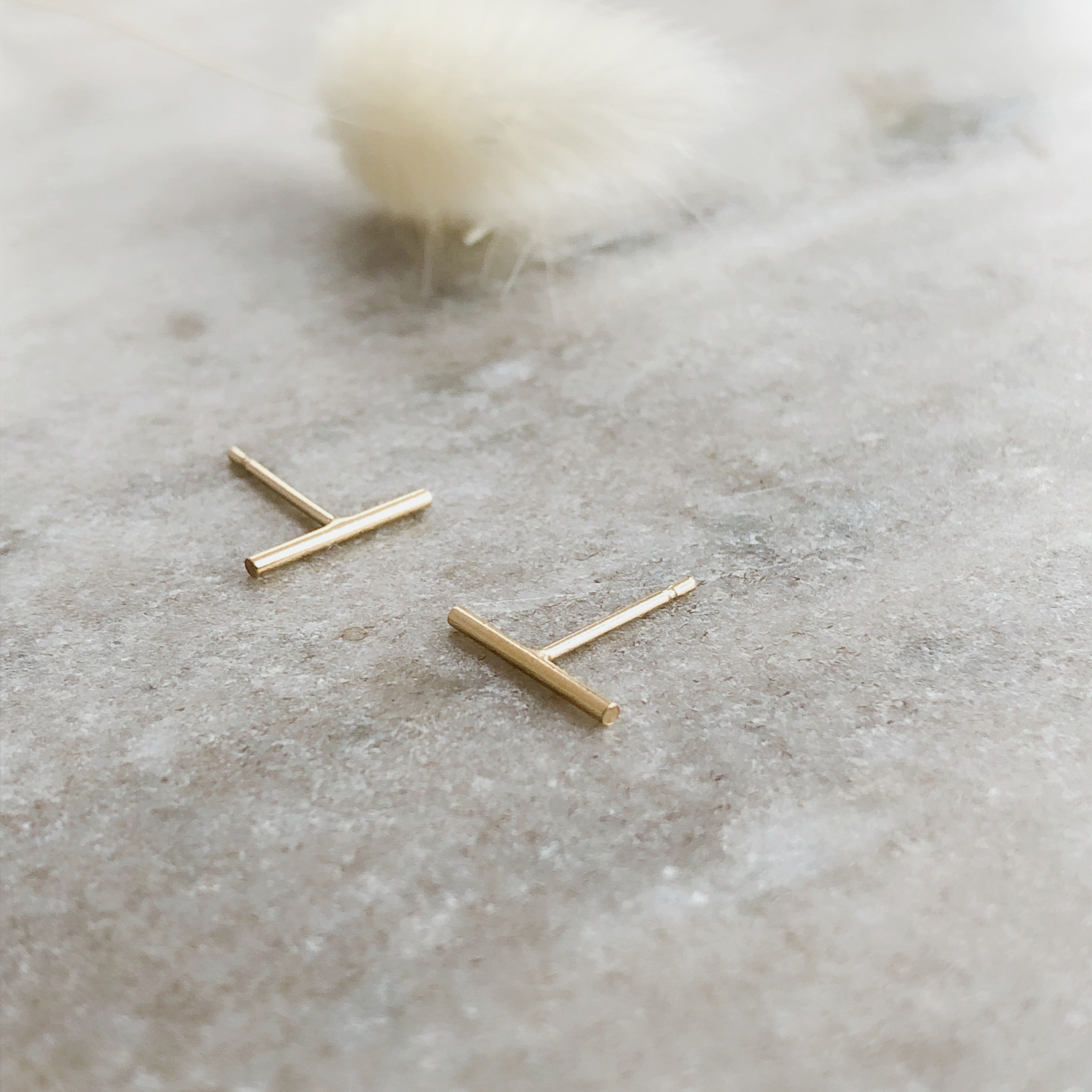 Bar Studs | Gold