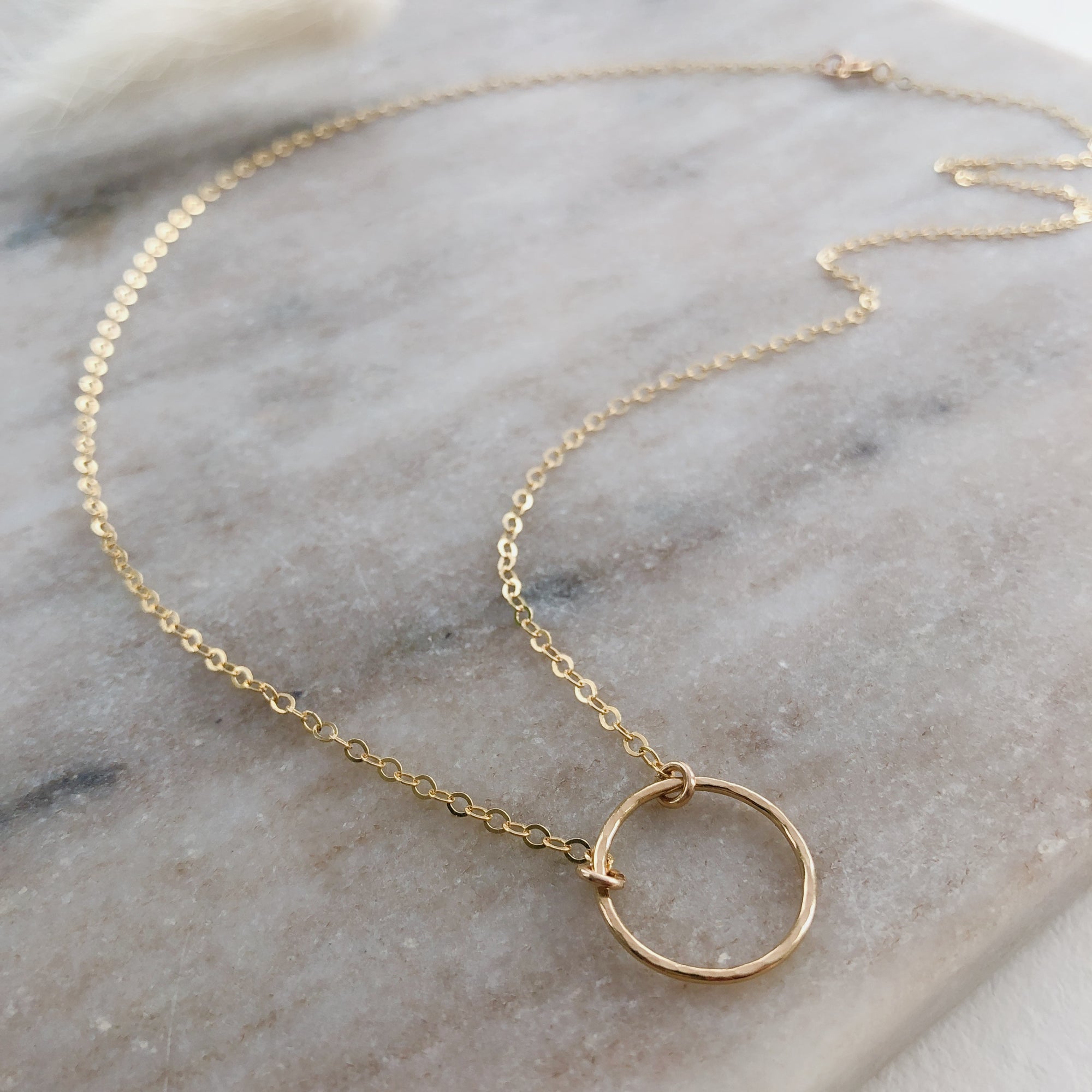 New Moon Necklace | Gold-Fill