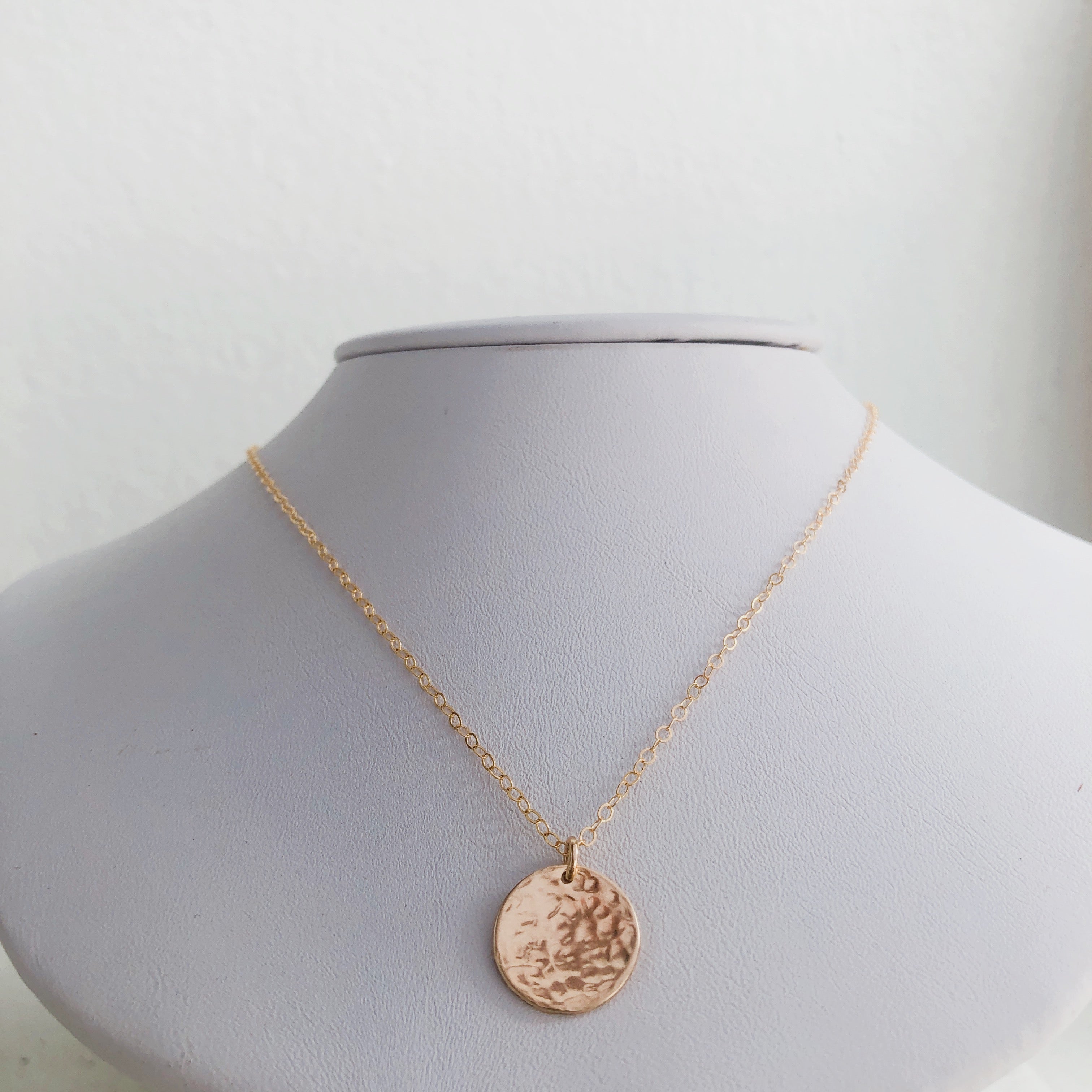 Harvest Moon Necklace | Gold
