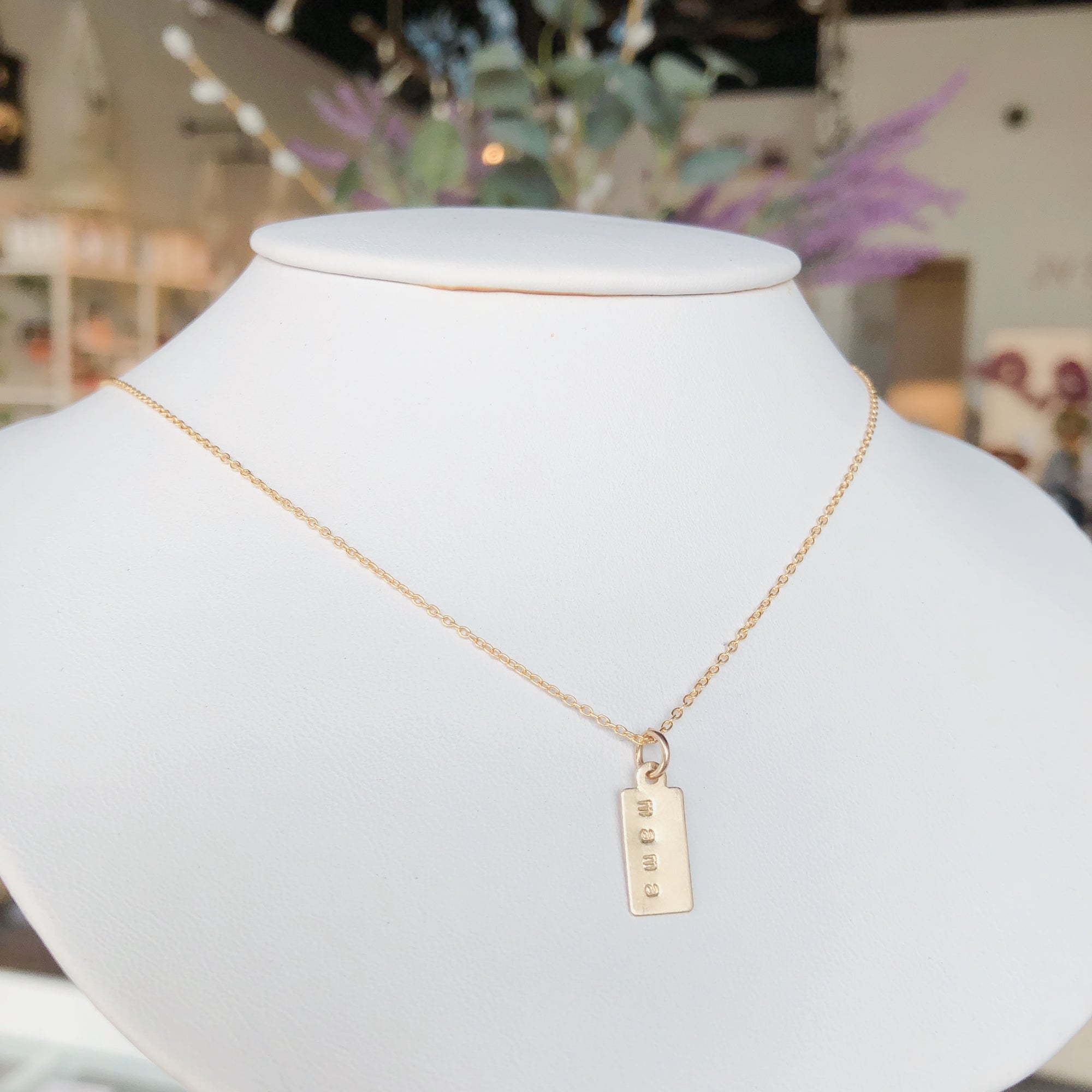Mama Necklace | Gold-Fill