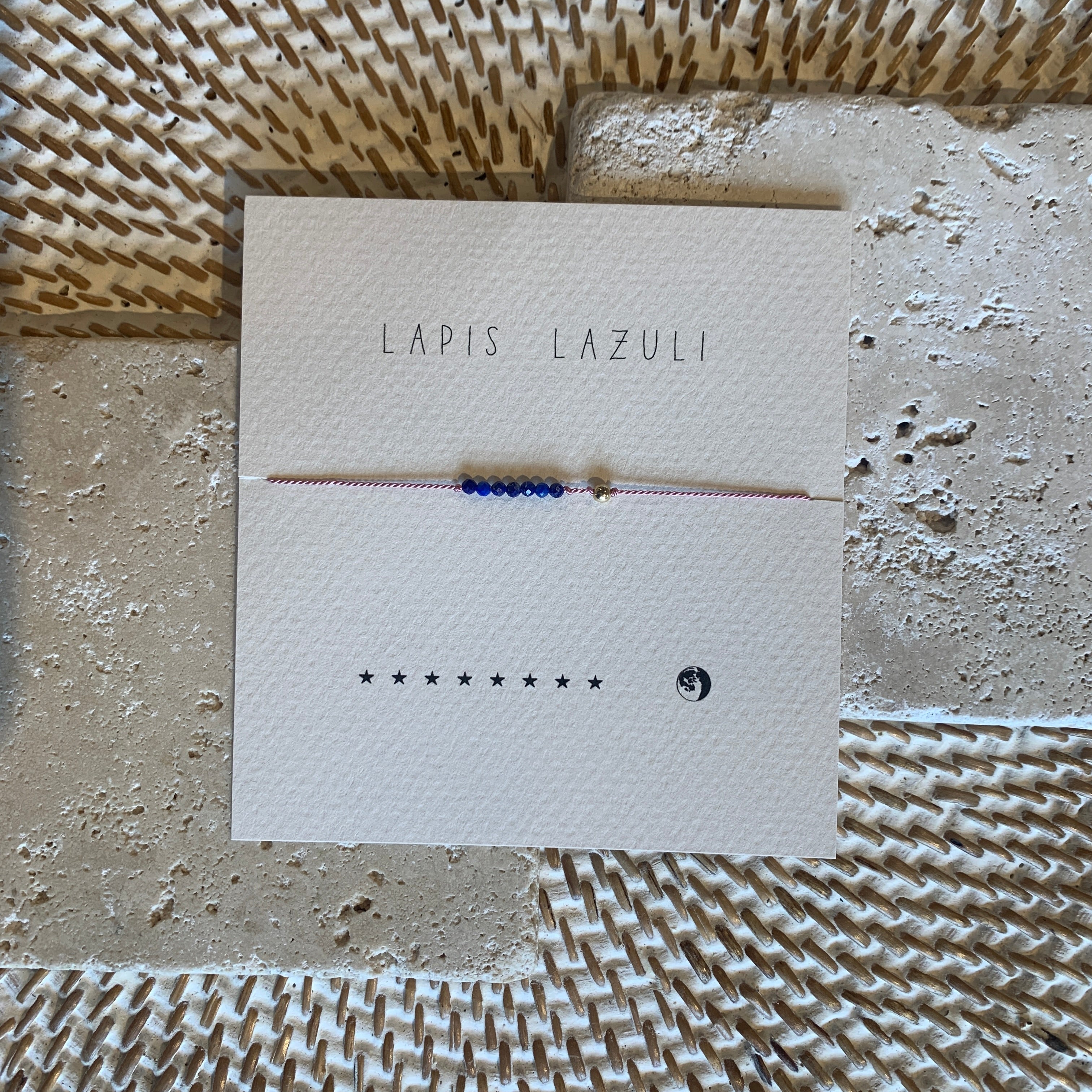 Wish Bracelet: Lapis Lazuli