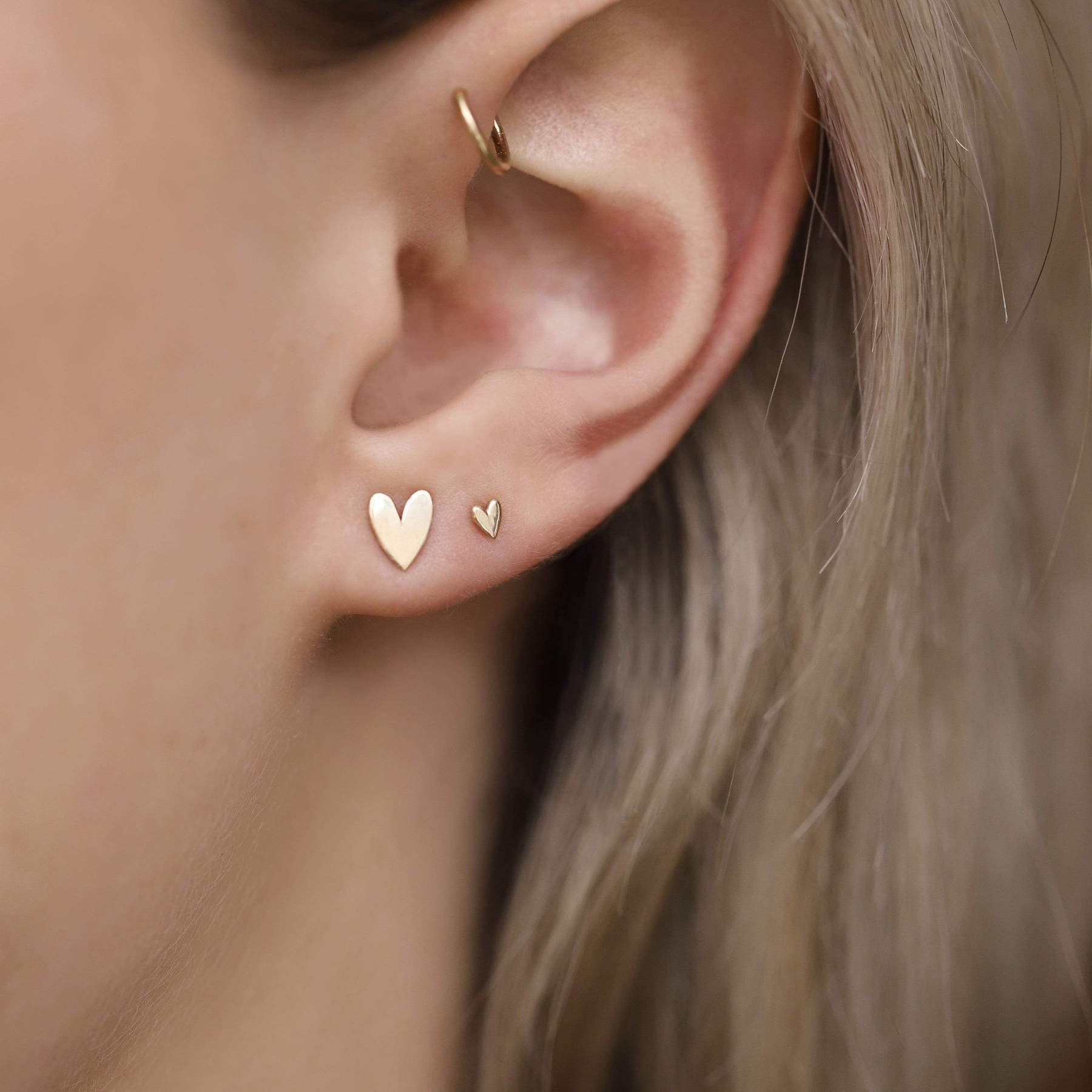 14K Love Lineage Studs | BLUBOHO | JV Studios Boutique