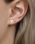 14K Love Lineage Studs | BLUBOHO | JV Studios Boutique