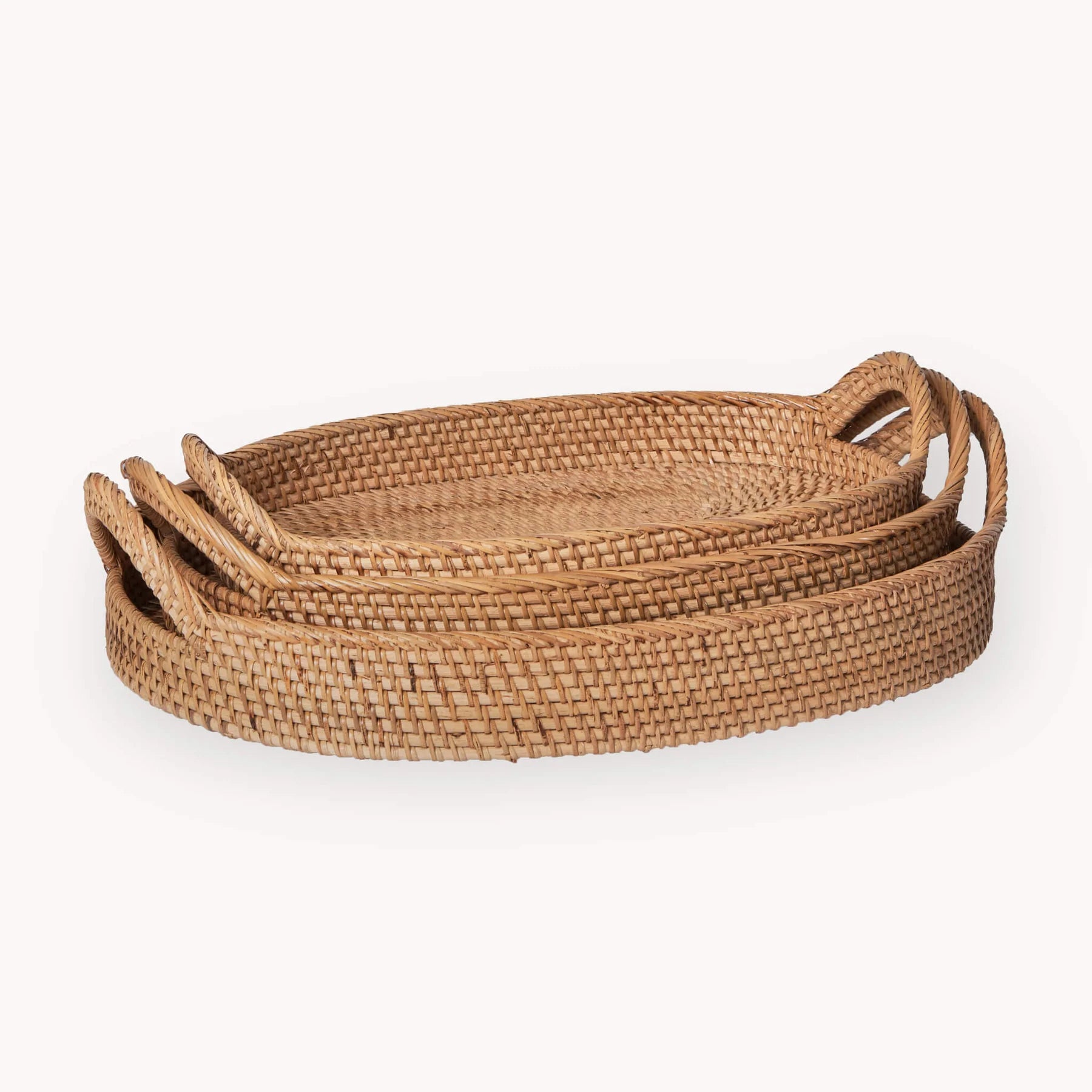 Pokoloko | Oval Rattan Tray