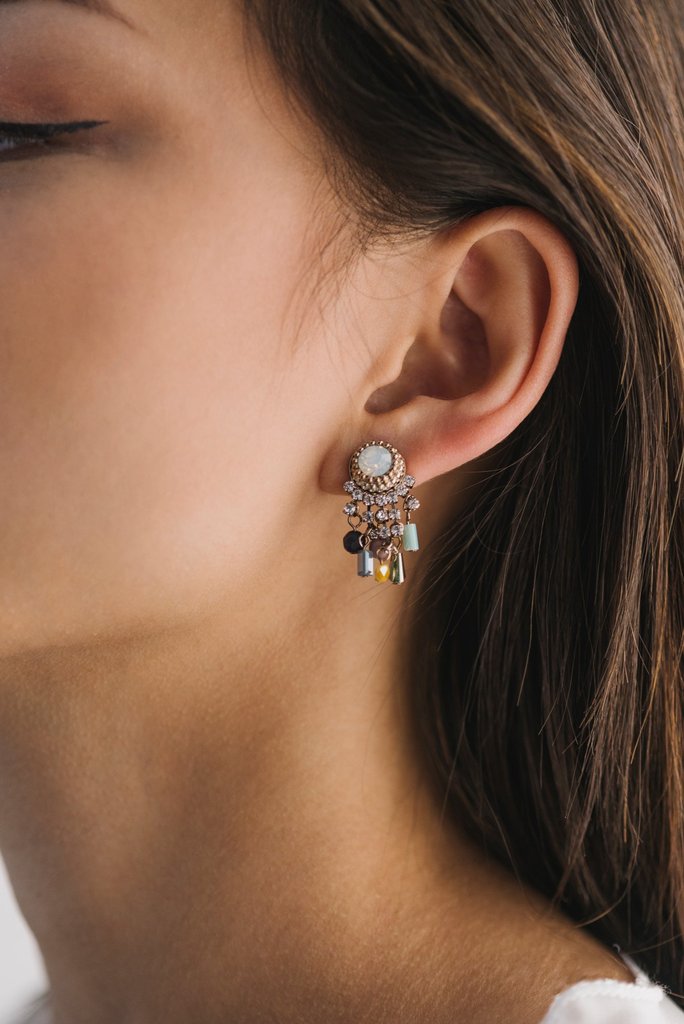 Iris Chandelier Earrings