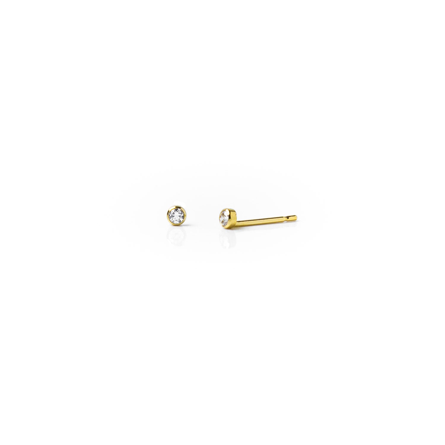 Ellie Studs | Gold-Fill
