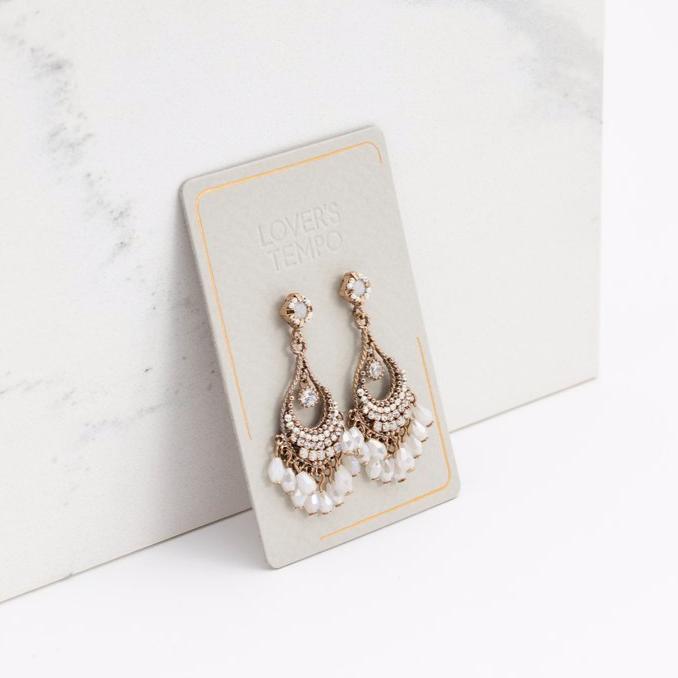 Coco Beaded Chandelier Earrings