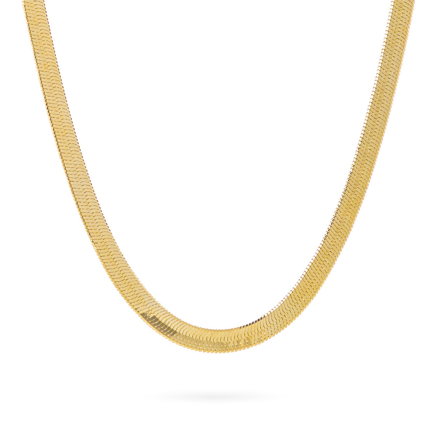 Herringbone Chain | Gold