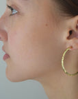 Naveen Double Sided Hoops