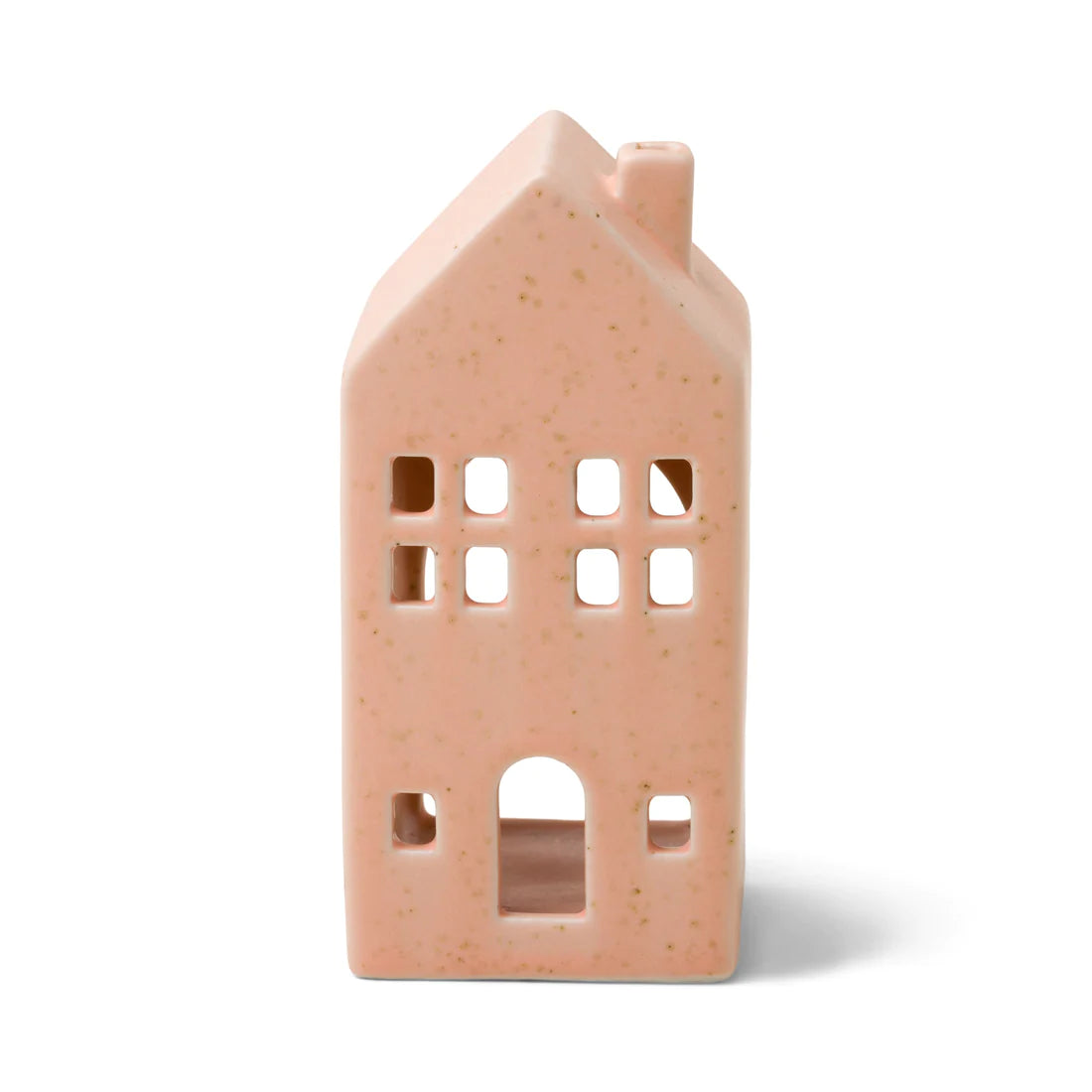 Holiday Town: Pink Townhouse Incense Cone Holder
