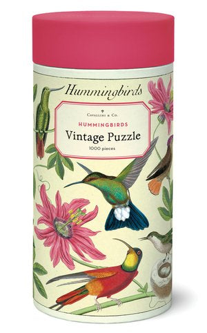 Vintage Puzzle - Hummingbirds