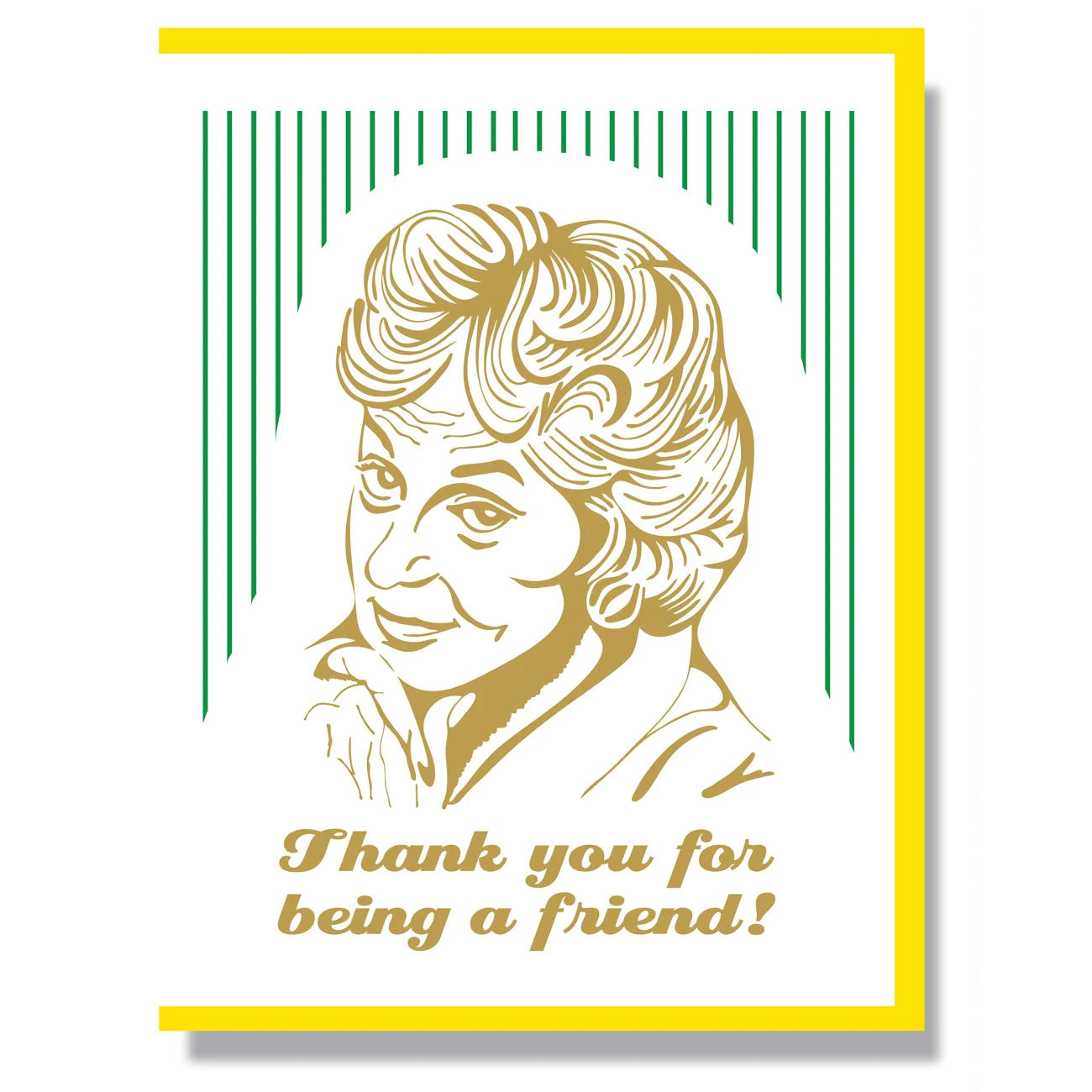 Bea Arthur Friendship - Greeting Card