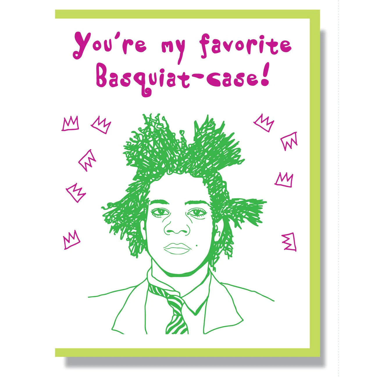 Basquiat-Case - Greeting Card