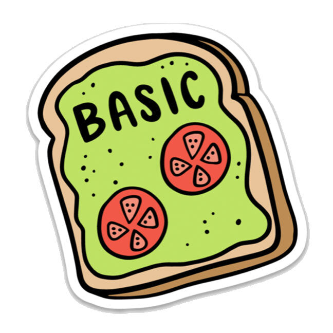 Avocado Toast Basic | Sticker
